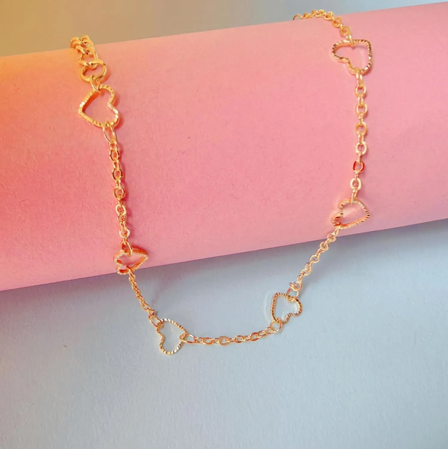 14k Gold Ankle Bracelets for Women, Waterproof Cross Pearl Heart Anklets Layered Anklets Beach Jewelry