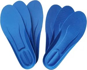 3 Pairs Shoe Insoles Men Women Memory Foam Insoles, Replacement Insoles for Work Boots Sneakers Running Shoes, Cushion Shock Absorbing, Comfort Breathable Inner Soles (Women 7.5-9.5 / Men 6.5-8.5)