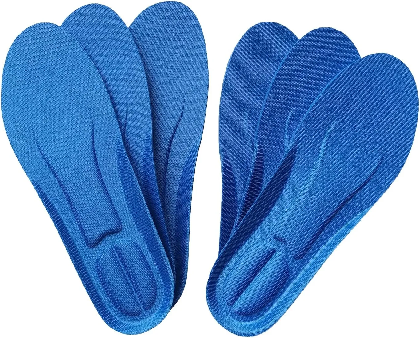 3 Pairs Shoe Insoles Men Women Memory Foam Insoles, Replacement Insoles for Work Boots Sneakers Running Shoes, Cushion Shock Absorbing, Comfort Breathable Inner Soles (Women 7.5-9.5 / Men 6.5-8.5)