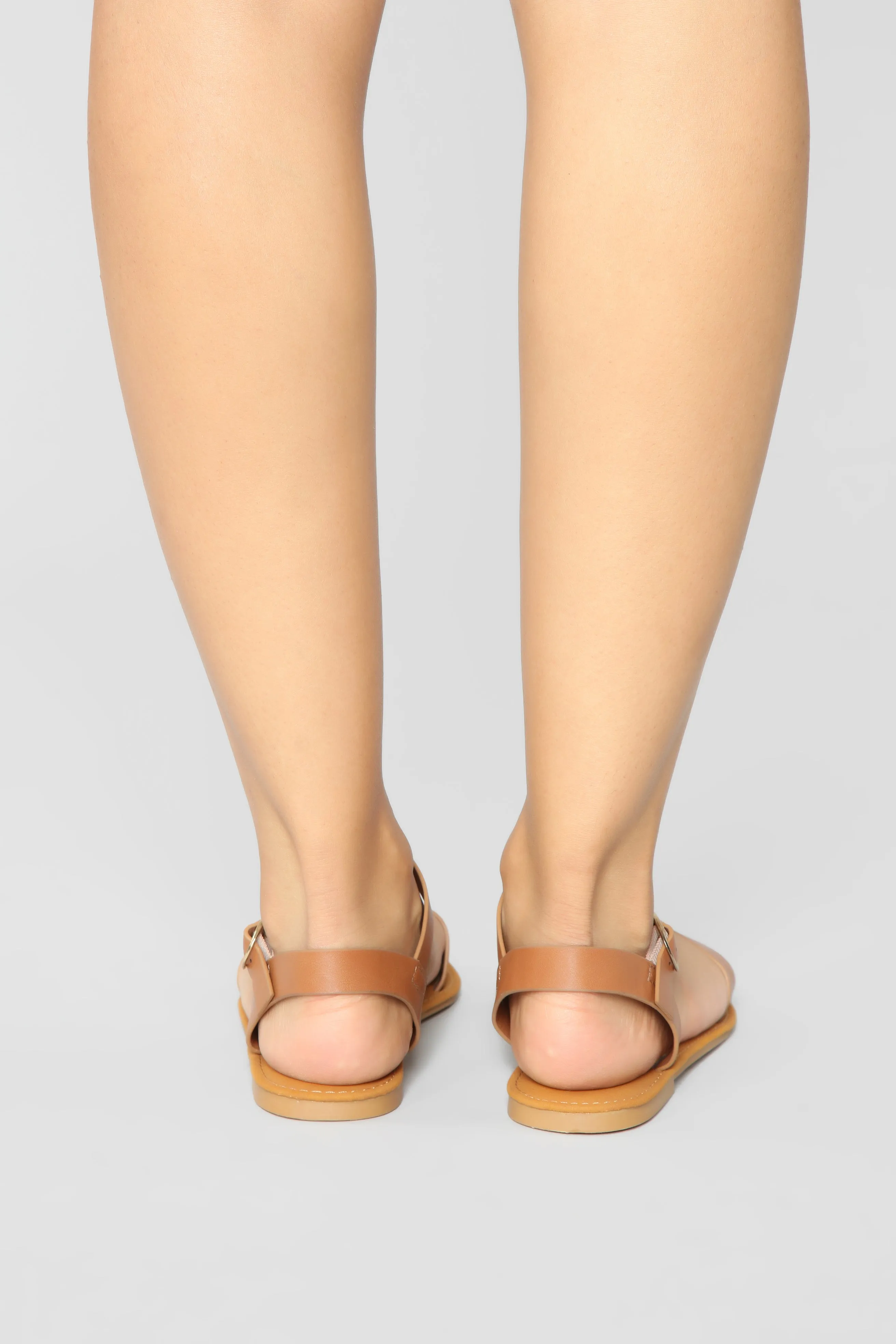 All About Me Flat Sandals - Tan