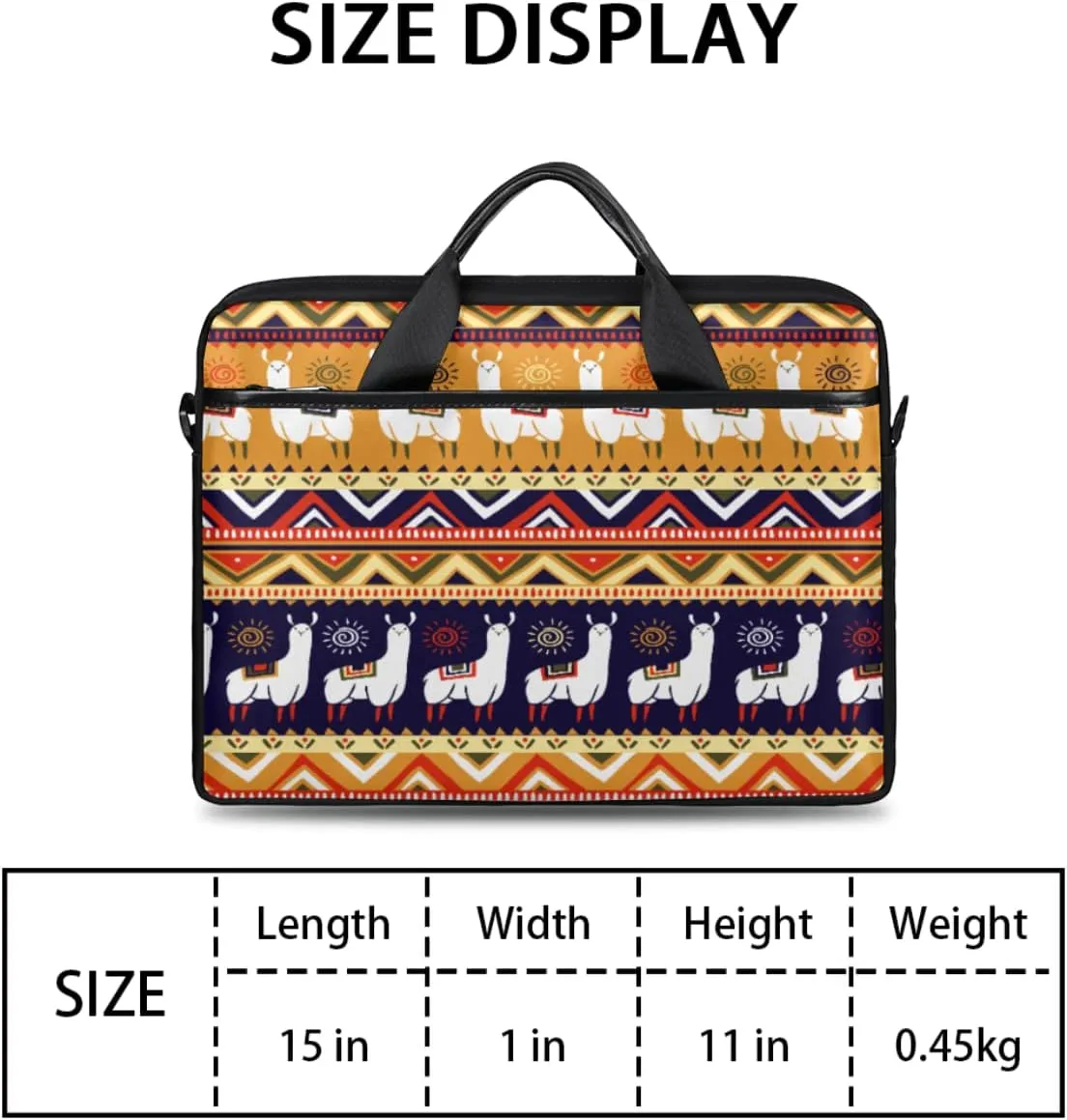 Animals Cookies Laptop Shoulder Messenger Bag Waterproof Laptop Briefcase with Handle and Padded Strap Case Sleeve