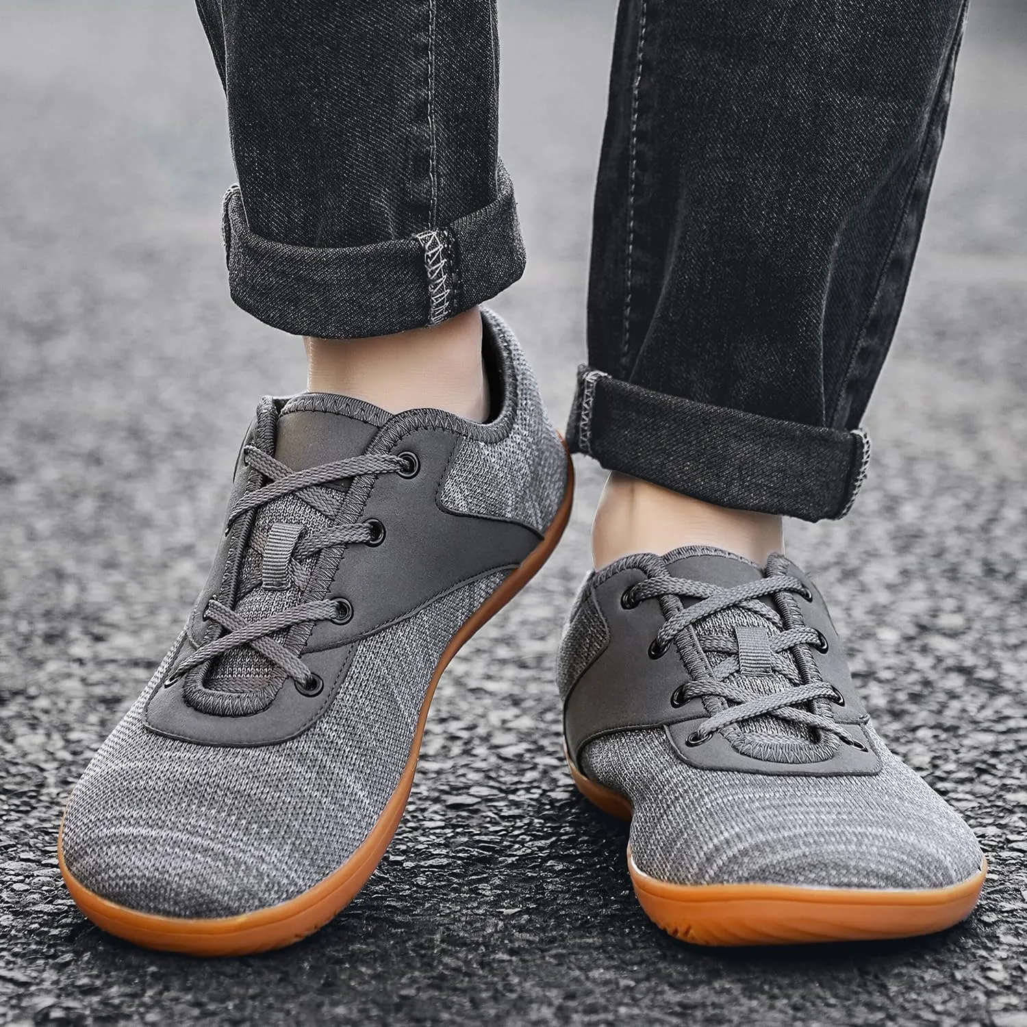 Barefoot Shoes Men Women Wide Toe Box Casual Minimalist Cross Trainer Zero Drop Sole Fashion Sneakers