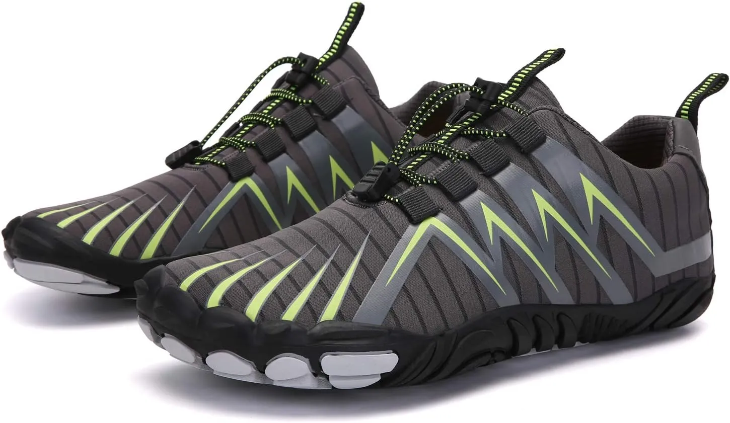 Barefoot Shoes Men Women Wide Toe Box Minimalist Cross Trainer Zero Drop Sole Casual Trail Running Hiking Sneakers