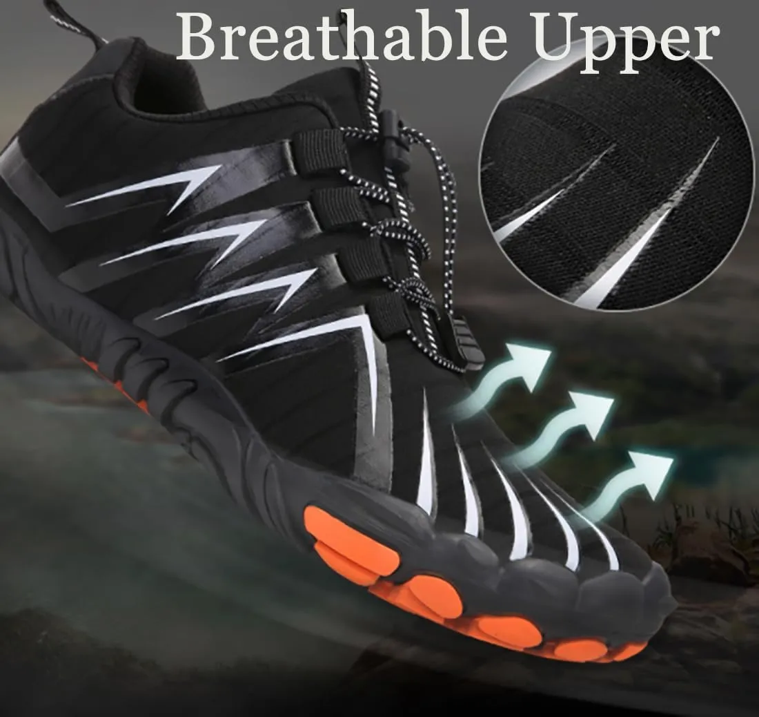 Barefoot Shoes Men Women Wide Toe Box Minimalist Cross Trainer Zero Drop Sole Casual Trail Running Hiking Sneakers