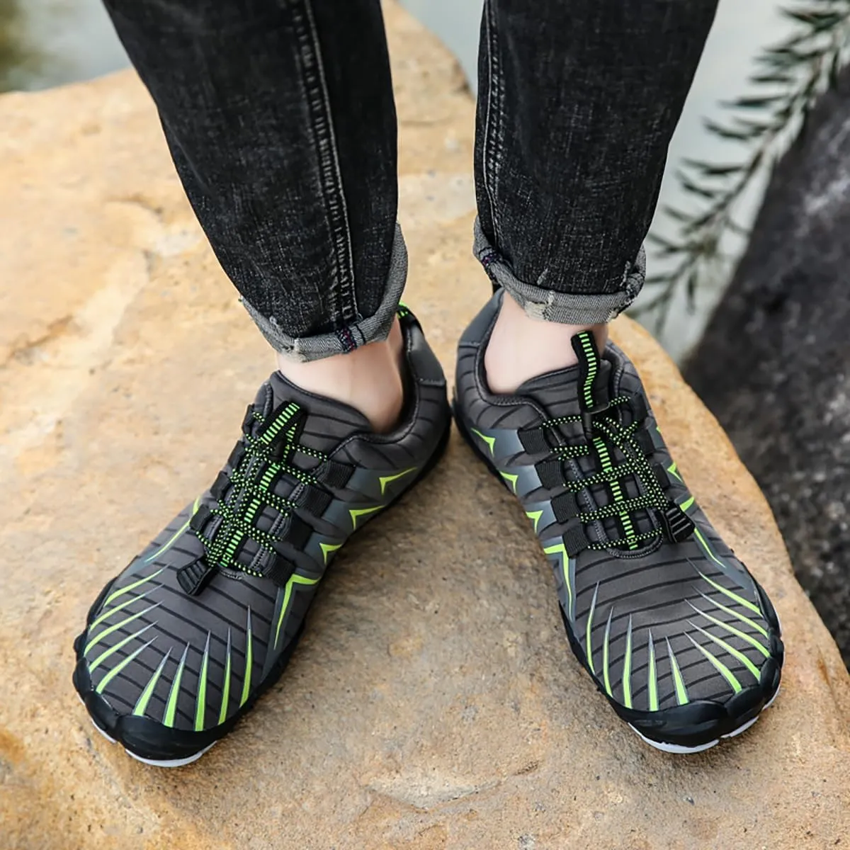 Barefoot Shoes Men Women Wide Toe Box Minimalist Cross Trainer Zero Drop Sole Casual Trail Running Hiking Sneakers