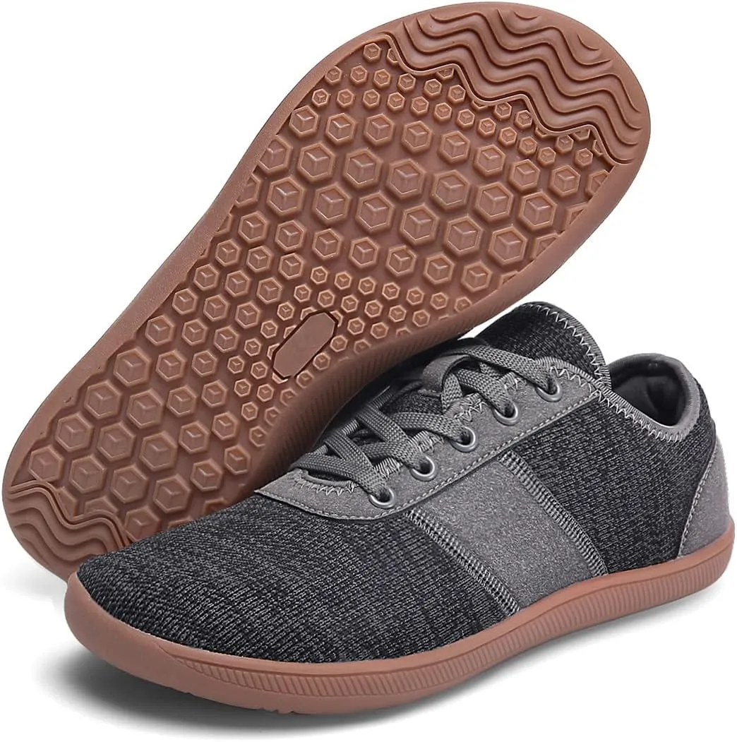 Barefoot Sneakers Men Women Wide Toe Box Minimalist Cross Trainer Casual Breathable Zero Drop Sole Walking Shoes