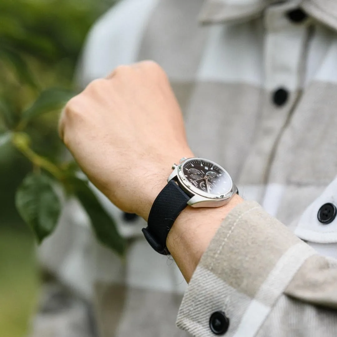 BARTON Elite Silicone Watch Bands - Quick Release - Choose Strap Color & Buckle Color (Stainless Steel, Black PVD or Gunmetal Grey) - 18mm, 20mm, 22mm & 24mm Watch Straps