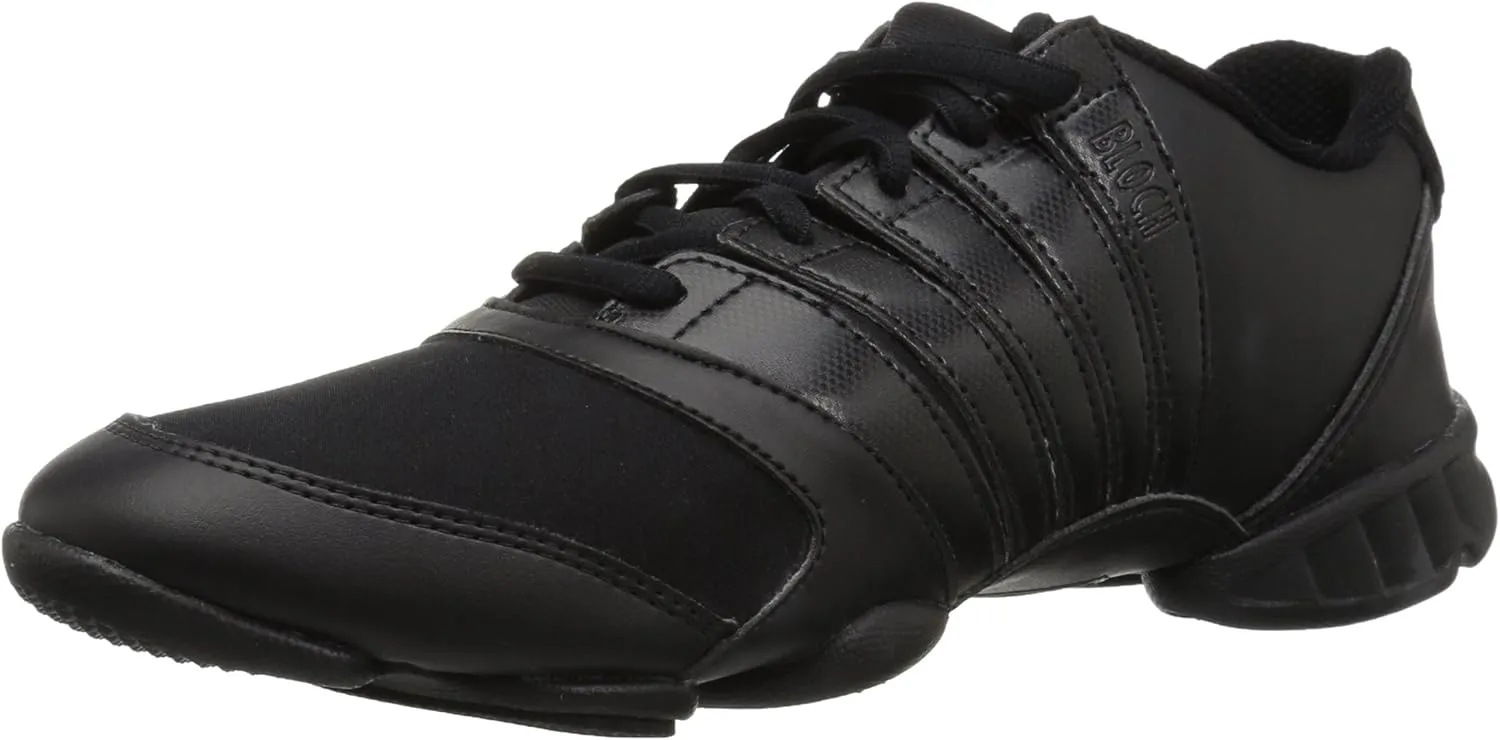 Bloch Dance Women's Trinity Leather Split Sole Dance Sneaker