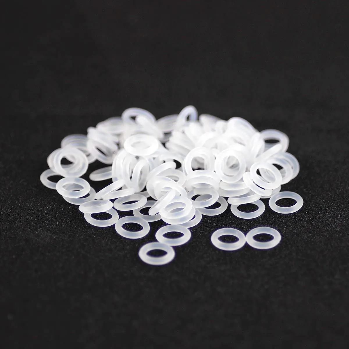 BodyJewelryOnline 1/2" (12mm) O-Ring White Rubber Perfect for Tunnels Plugs and Tapers, Also for Any Piercing Retainer Eyebrow, Labret, Industrial, Cartilage Pack of 20