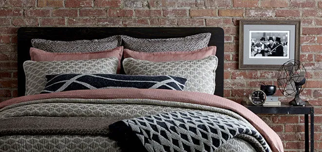 Bohemian Fringed Throw by The Oriole Mill