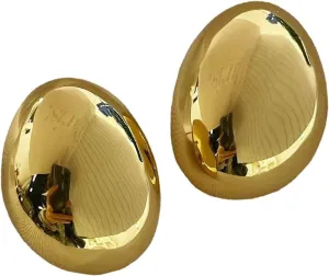 Chunky Gold Hoop Earrings for Women, Lightweight Waterdrop Hollow Open Hoops Tear Drop Silver Gold Trending Oversized Statement Style Earrings Hypoallergenic Gold Plated Earrings Fashion Jewelry for Women
