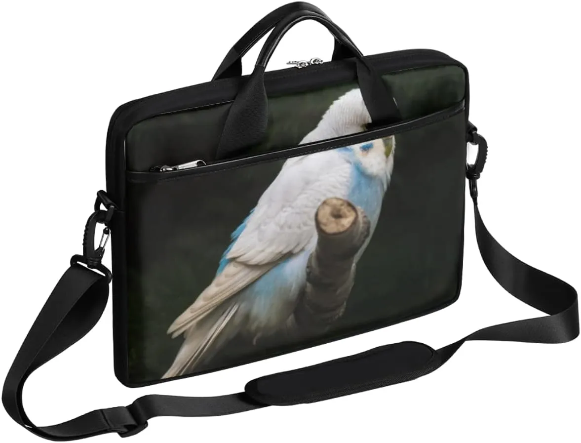 Colorful Music Theme Laptop Shoulder Messenger Bag Waterproof Laptop Briefcase with Handle and Padded Strap Case Sleeve