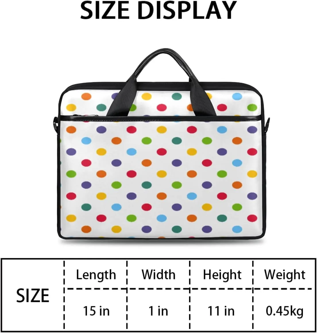 Colorful Pineapple Laptop Shoulder Messenger Bag Waterproof Laptop Briefcase with Handle and Padded Strap Case Sleeve