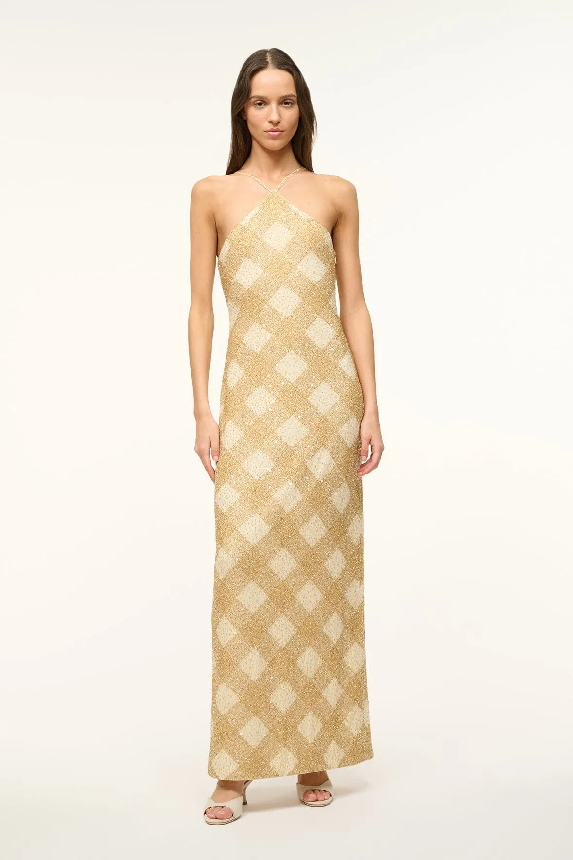 CUBISM DRESS | GOLDEN HOUR