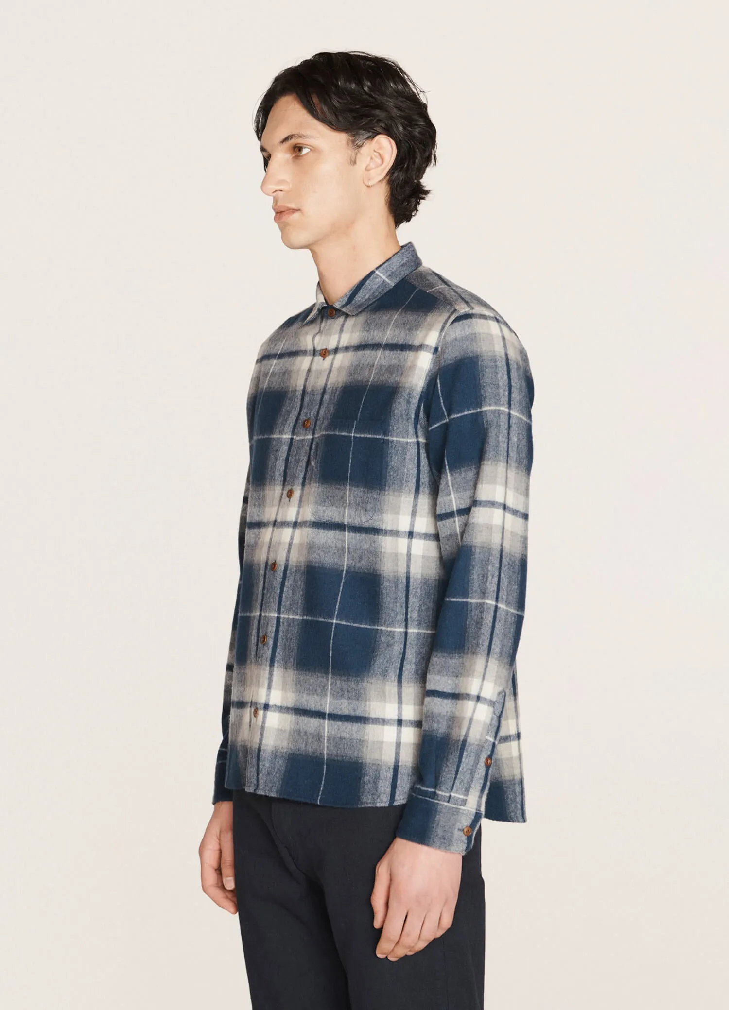 Curtis Wool Check Shirt - LAST PIECE