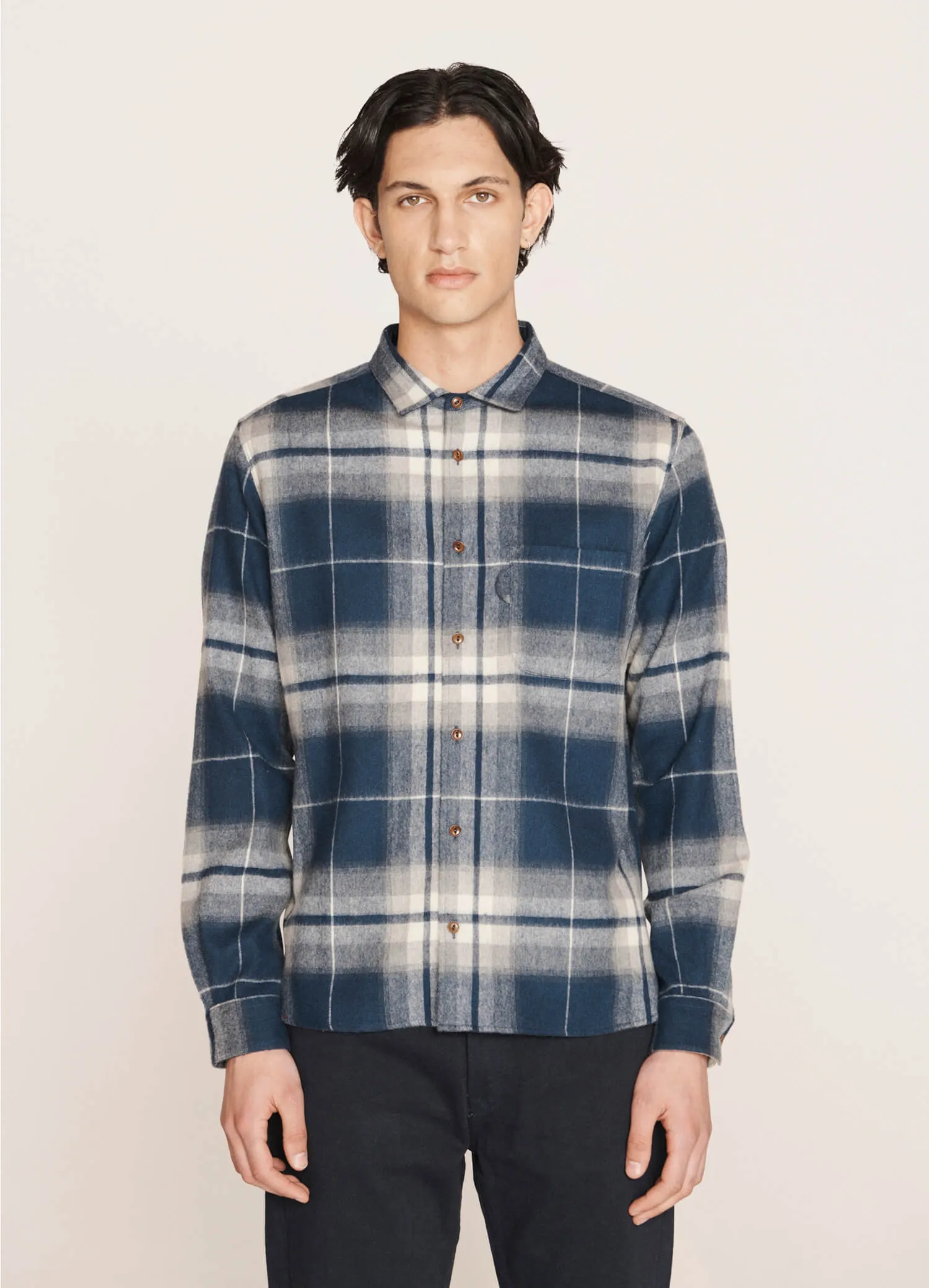 Curtis Wool Check Shirt - LAST PIECE