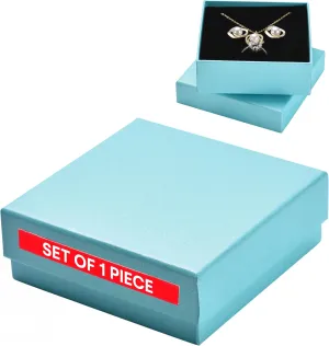 Dawhud Direct Premium Jewelry Box Gift - Small Cardboard Jewelry Boxes Packaging For Earring, Bracelet, Necklace, Watches, Keychain Box, Cards, Letters - Small Gift Boxes With Lids
