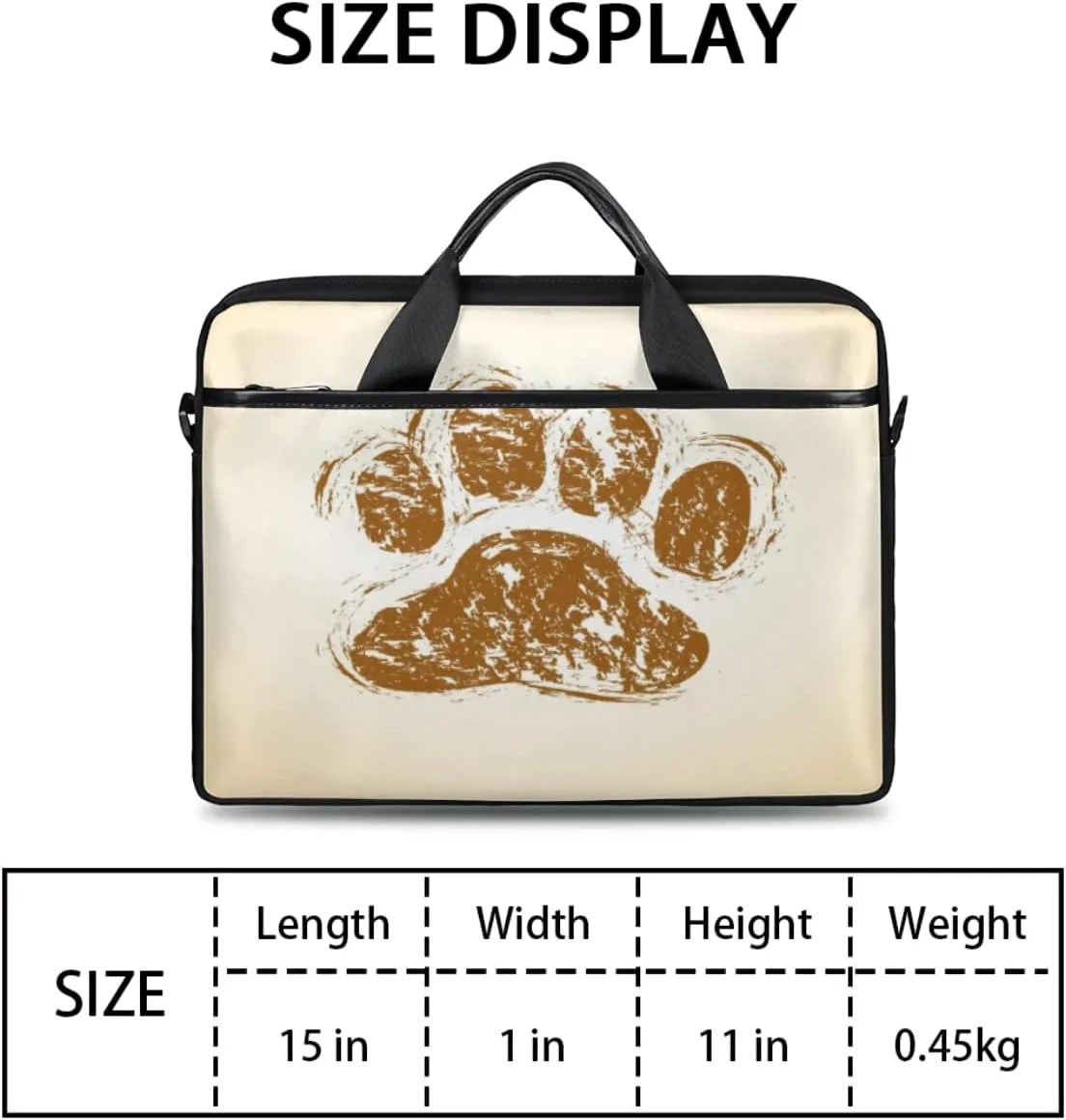 Dinosaur Seamless Laptop Shoulder Messenger Bag Waterproof Laptop Briefcase with Handle and Padded Strap Case Sleeve