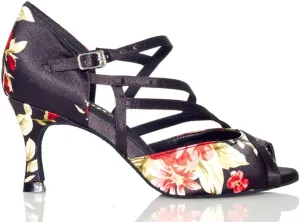 DKZSYIM Women's Latin Dance Shoes Ballroom Performance Salsa Party Dancing Shoes,Model YCL008
