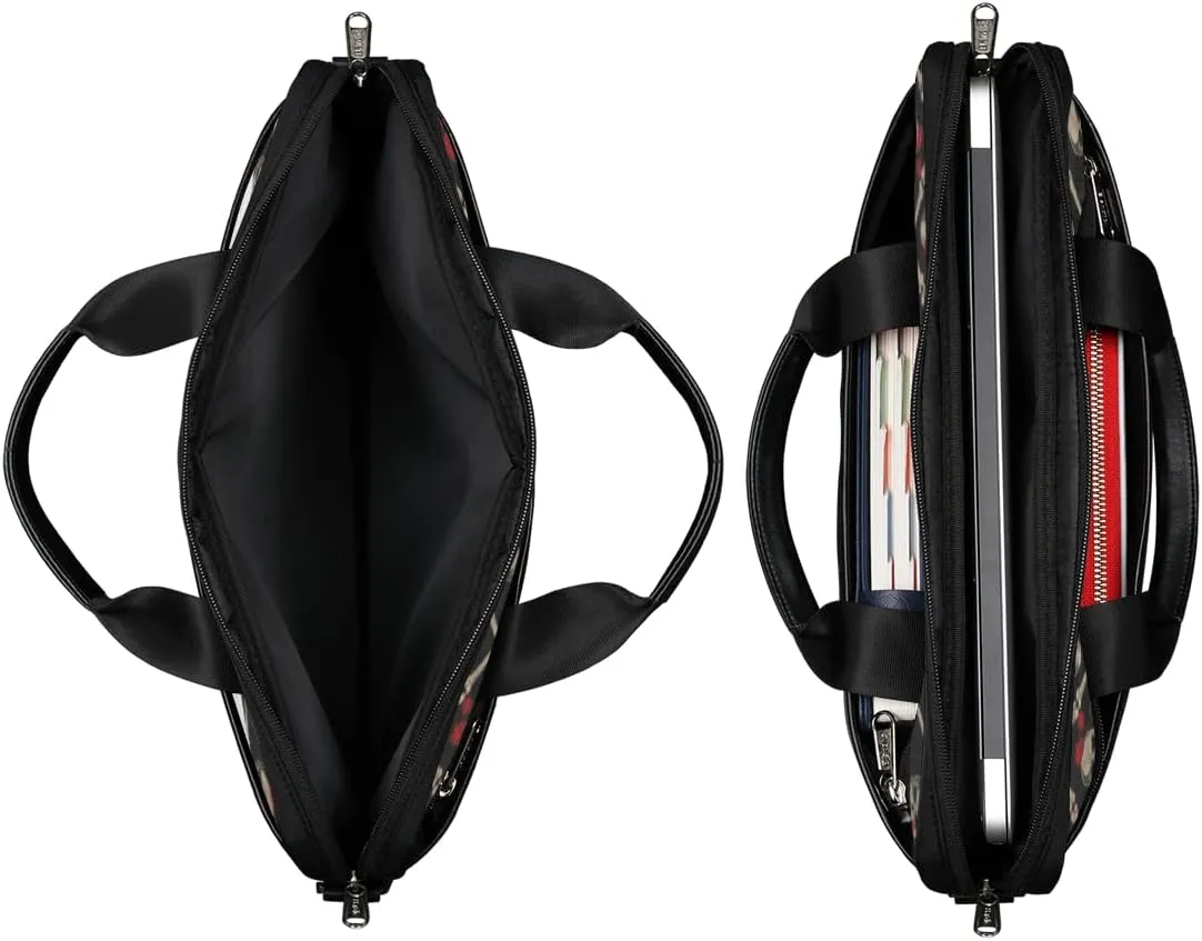 Dragonfly Laptop Shoulder Messenger Bag Waterproof Laptop Briefcase with Handle and Padded Strap Case Sleeve