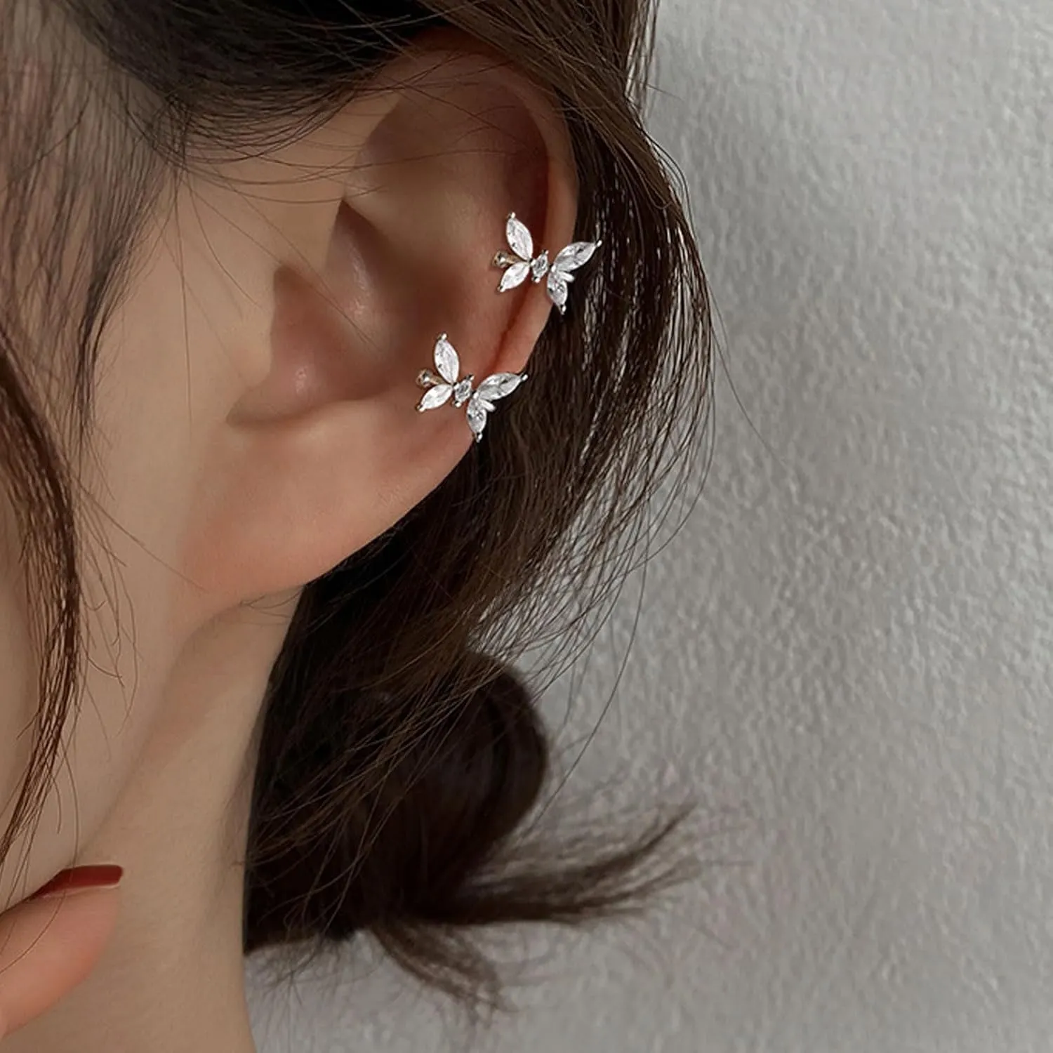 Ear Cuff Earrings for Women Non Piercing Faux Earring Cuff Rose Gold Earring Cuffs Non Pierced