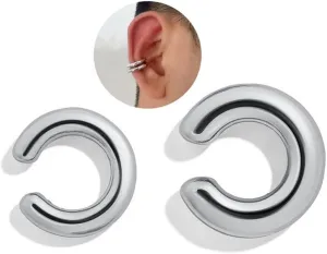 Ear Cuffs for Women, Huggie Ear Cuff,Non Pierced Ear Clips Cartilage Earring