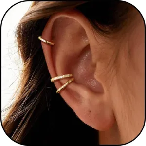 Ear Cuffs Non Piercing Cuff Earrings for Women Trendy Hoop Cartilage Earring Jewelry Gifts