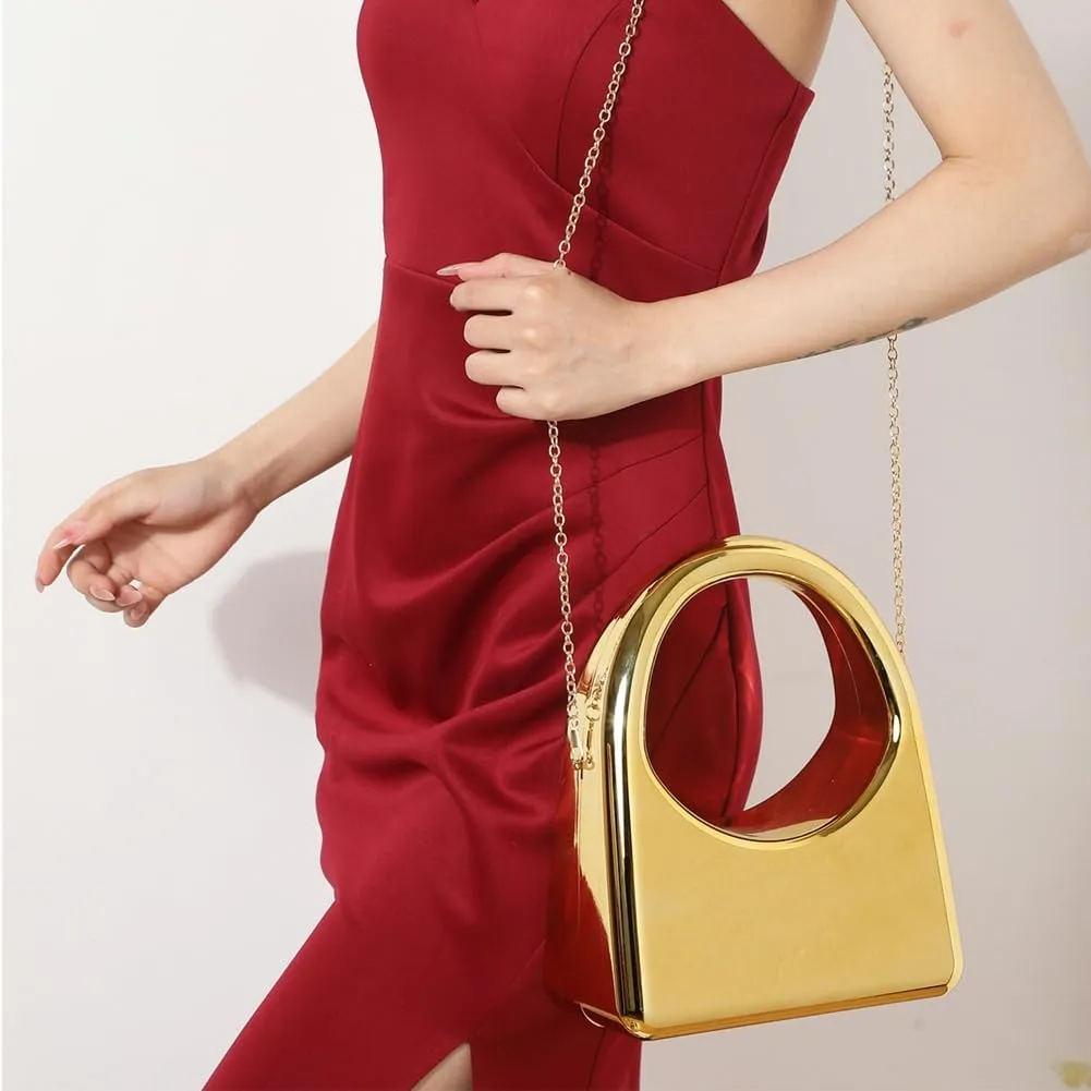 Evening Clutch Purses Women Acrylic Evening Handbags Y2k Crossbody Clutch Purse Shoulder Bag Wedding Party Prom