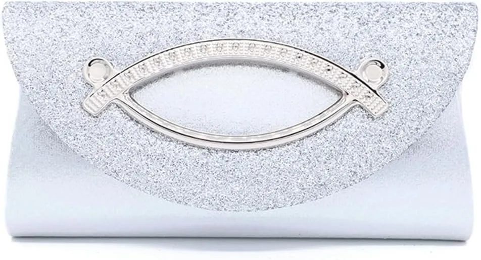 Evening Clutch Purses Women Sparkly Evening Handbags Crossbody Clutch Purse Trendy Shoulder Bag Wedding Prom Party