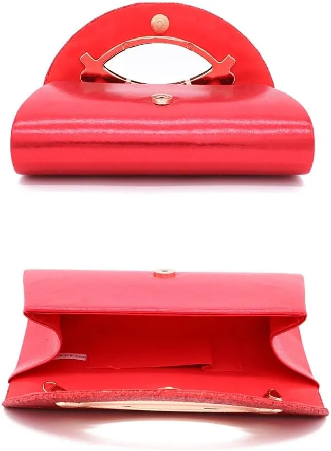 Evening Clutch Purses Women Sparkly Evening Handbags Crossbody Clutch Purse Trendy Shoulder Bag Wedding Prom Party