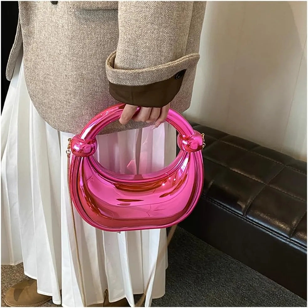 Evening Clutch Purses Women Y2k Acrylic Evening Handbags Crossbody Clutch Purse Shoulder Bag Wedding Party Prom