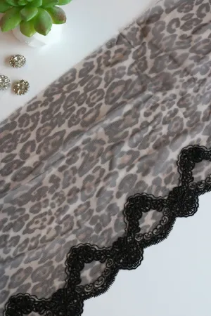 Feisty 9" Wide Embroidered Lace Trim