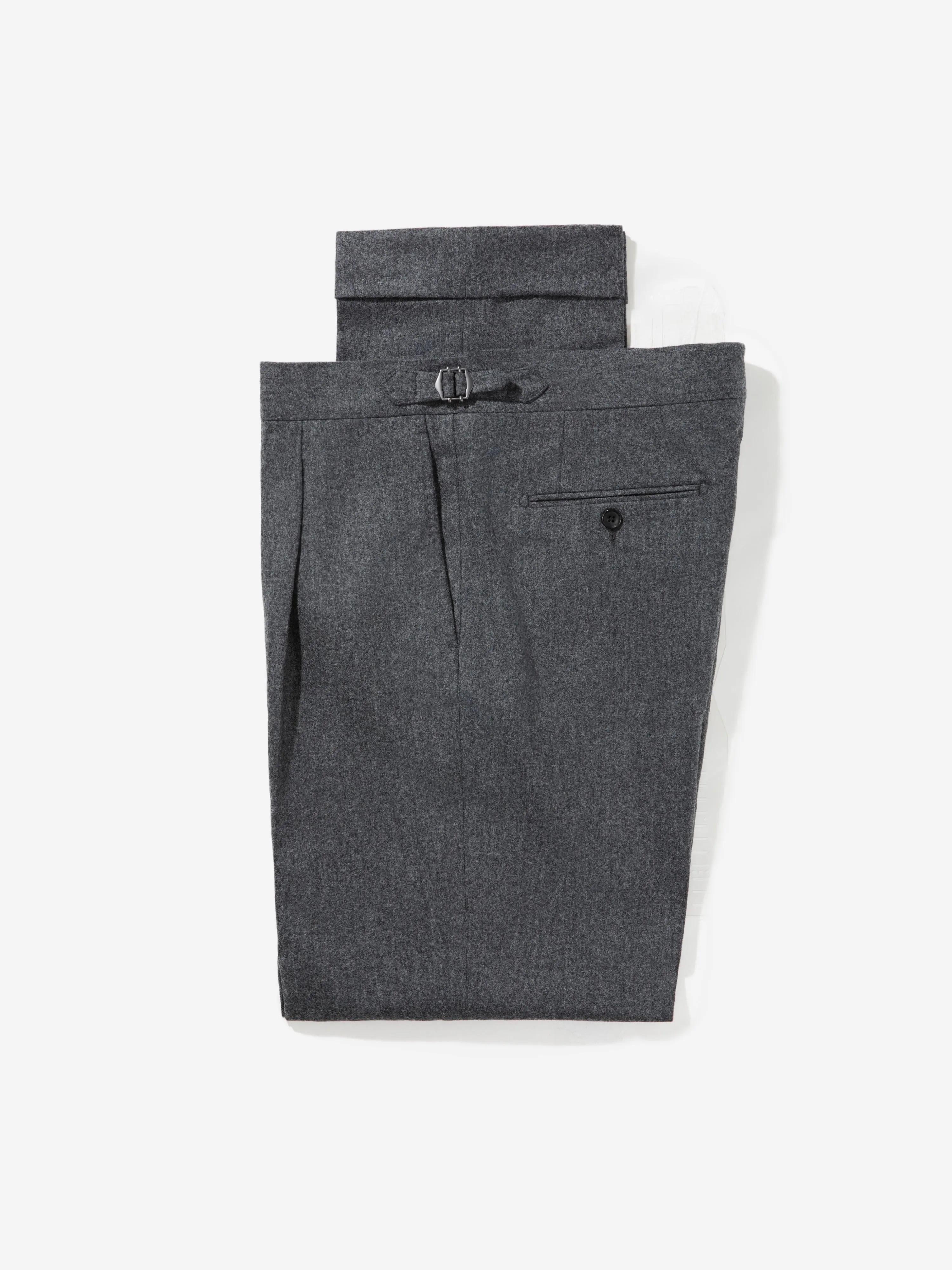 Grey Flannel Wool Suit (SB)