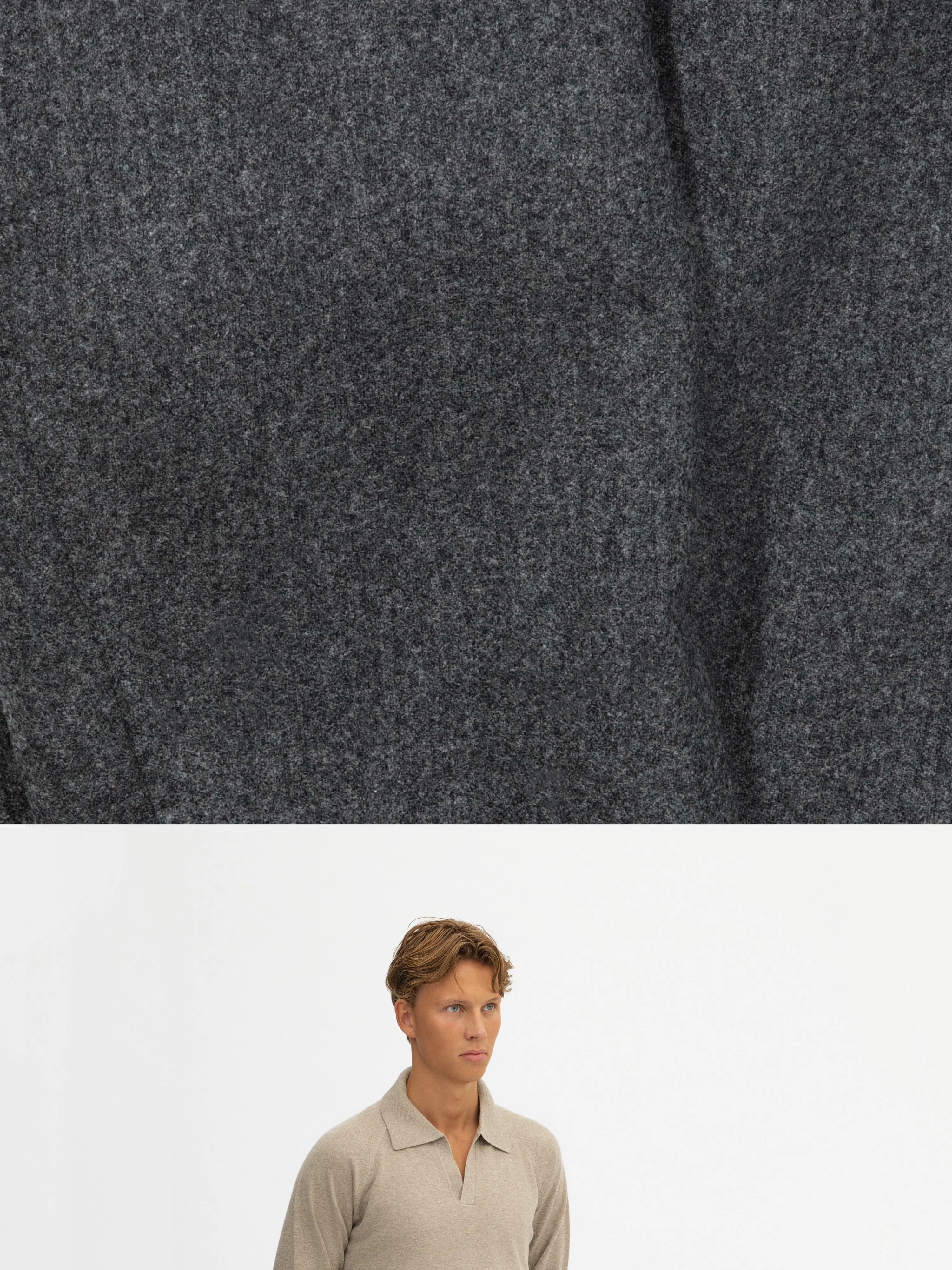 Grey Flannel Wool Suit (SB)