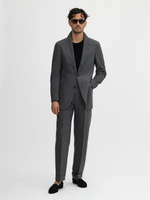 Grey Flannel Wool Suit (SB)