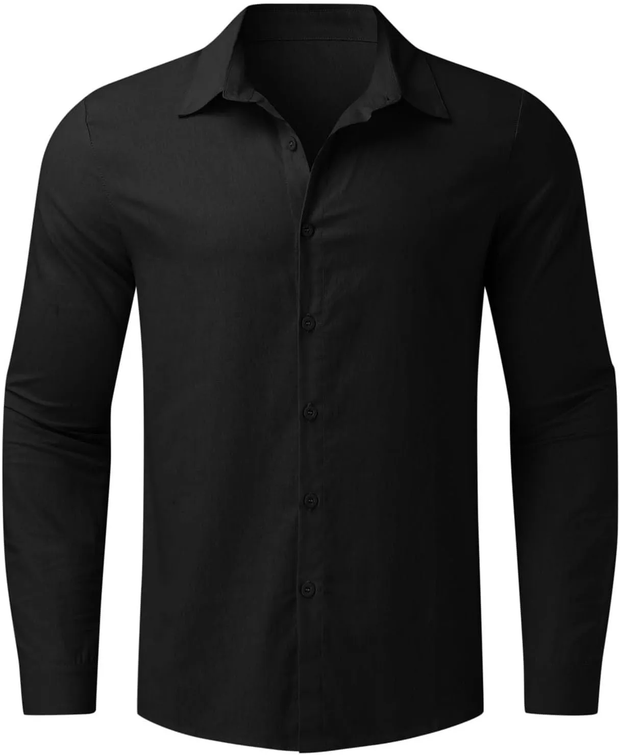 Guayabera Shirts for Men Cotton Linen Big and Tall Casual Button Down Short Sleeve Office Casual Vacation Travel