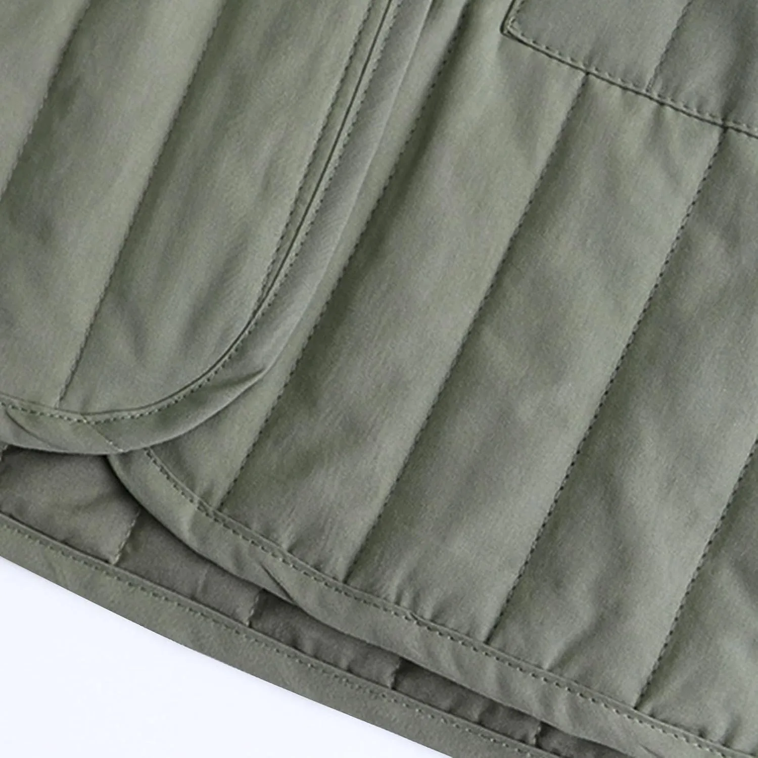 HGps8w Hooded Quilted Puffer Jackets for Women Button Up Lightweight Versatile Loose Warm Winter Down Coats Outerwear