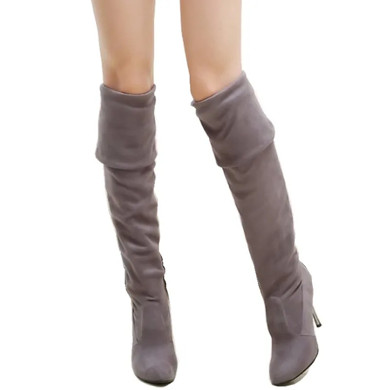 High Heel Over The Knee Hight Boots