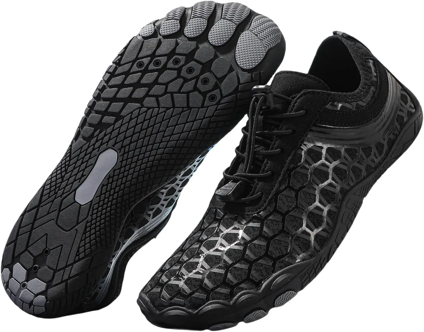 Hike Barefoot Shoes for Women Men Wide Toe Box Non-Slip Pro Water Shoes Breathable Athletic Footwear Quick-Dry Barefoot Flexible Lightweight Daily Wear Workout Sneaker for Hiking Surfing Training