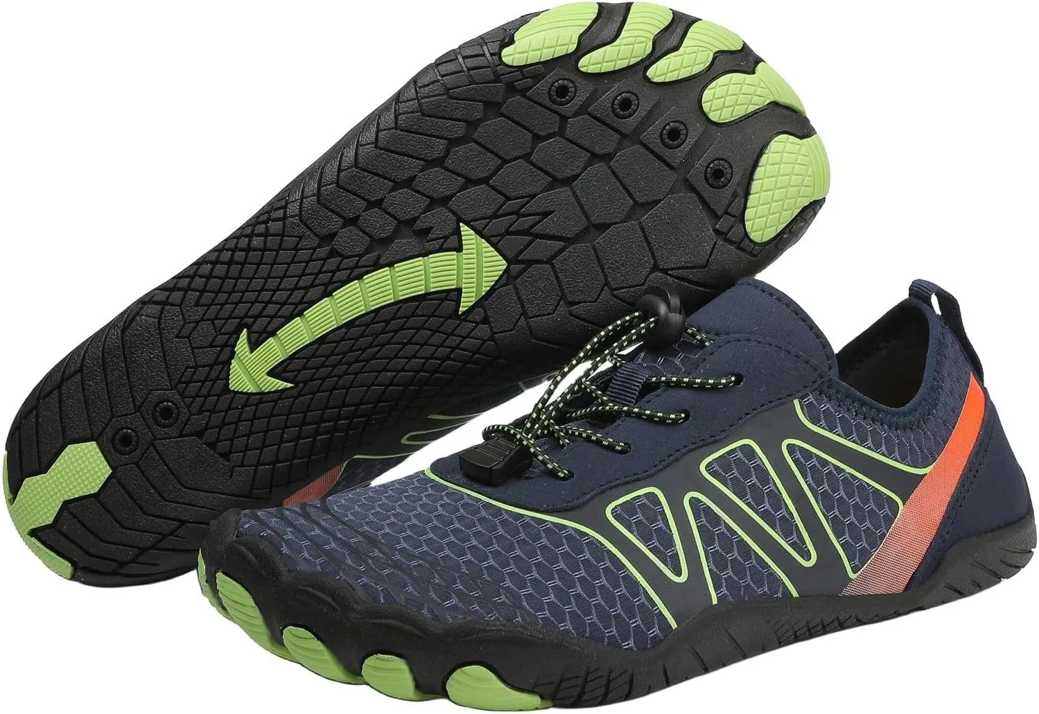 Hike Barefoot Shoes Women Men Pro Barefoot Shoes with Wide Toe Box Healthy and Non-Slip Breathable Quick Dry Zero Drop Trail Running Shoe Hiking Athletic Sneakers Hiking Shoe