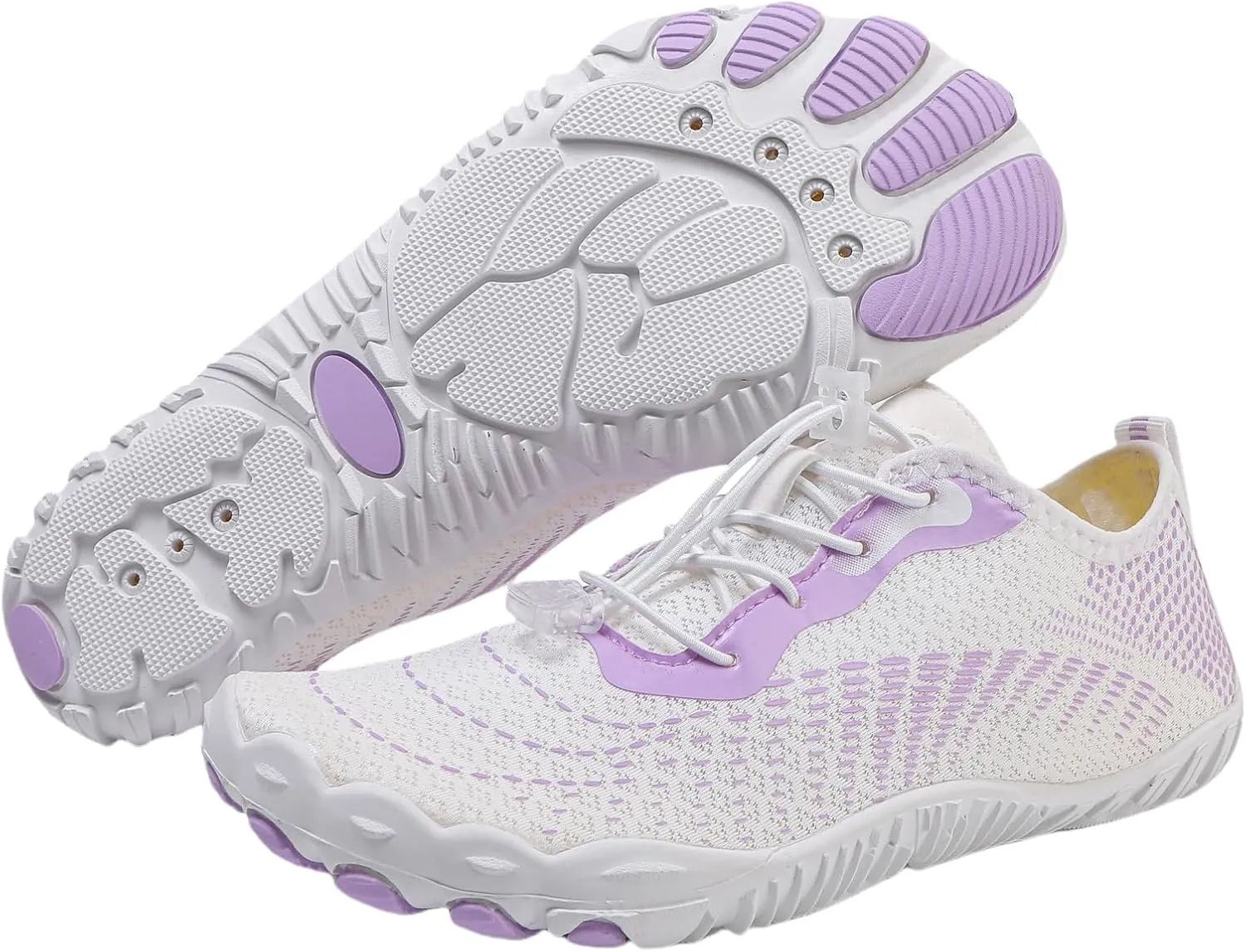 Hike Barefoot Shoes Women Men Wide Toe Running Shoes Quick-Dry Barefoot Swim Beach Pool Shoe Aqua Socks Breathable & Non-Slip Athletic Footwear