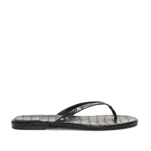 Jeffrey Campbell  Women's Kierra Black Croco M