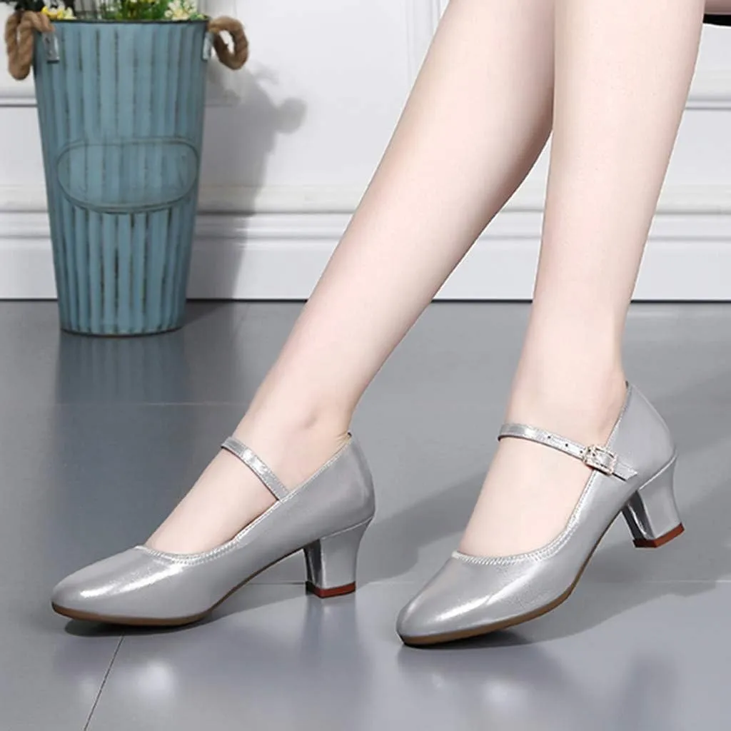 Latin Single Fashion Dancing Women Shoes Dance Ballroom Prom Women's Espadrille Wedges Sandals for Women Low Heel