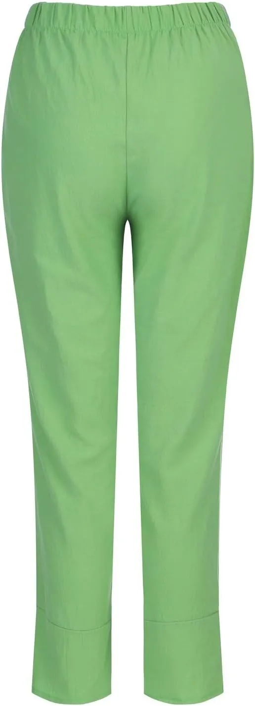 LCMTWX Linen Pants for Women Wearing Home Female Women's Capri Pants High Waist Jeans for Women High Waist Exercise Clothes