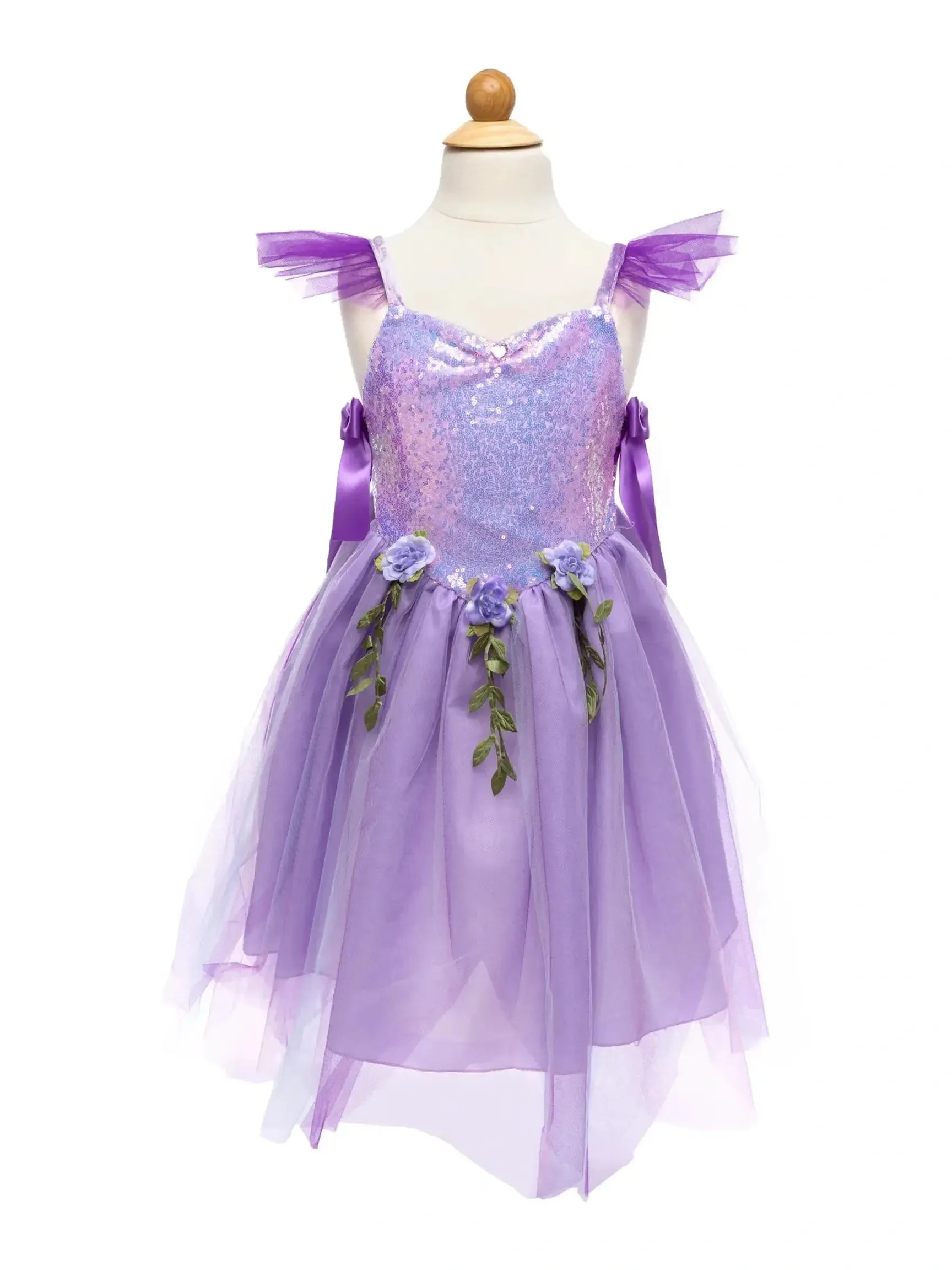 Lilac Sequins Forest Fairy Tunic Dress