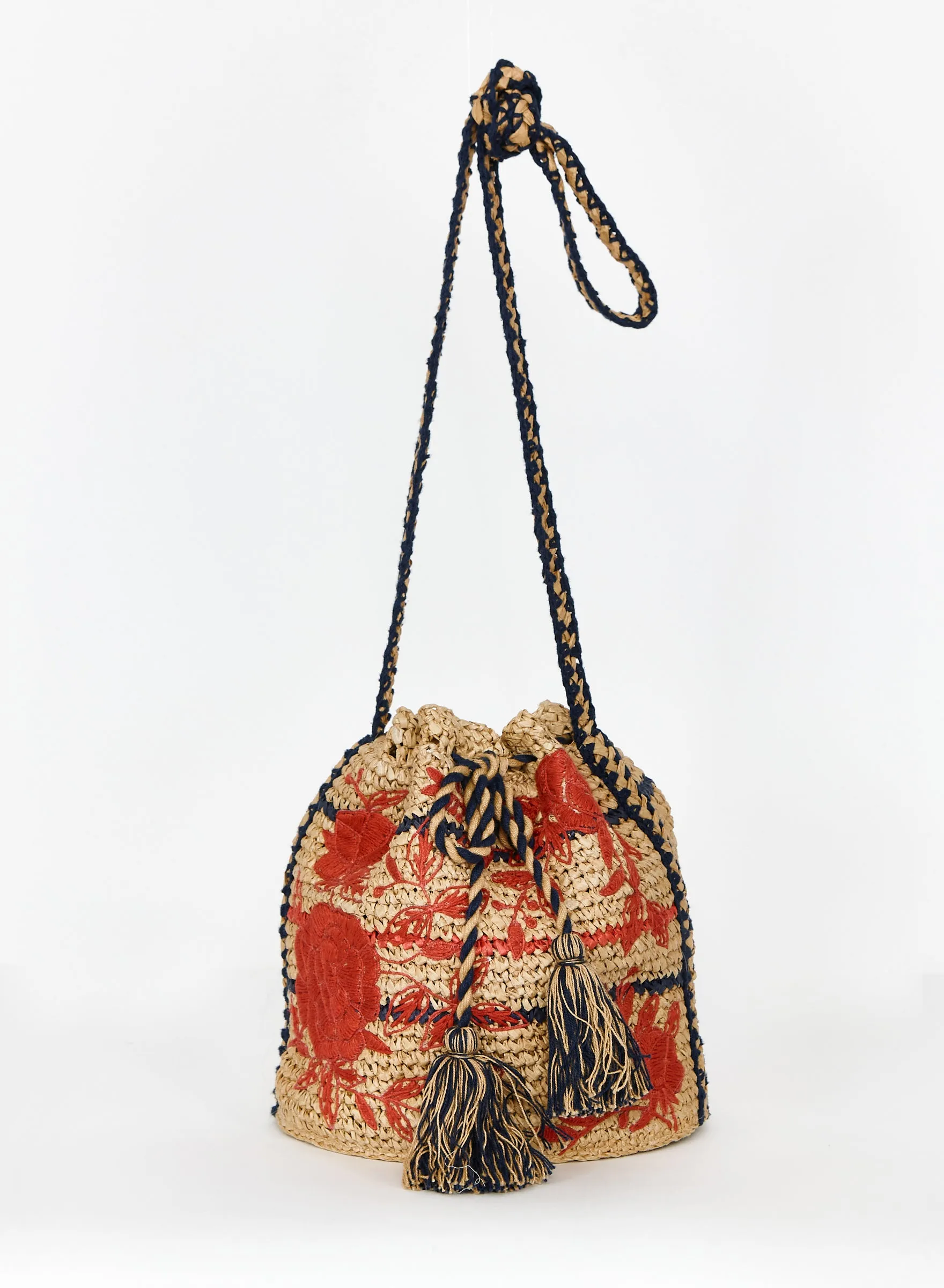 Mabe Dora Raffia Pouch