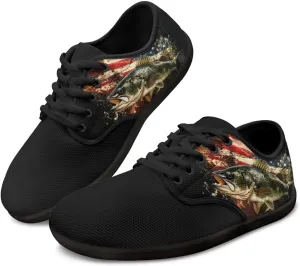 Men Minimalist Walking Shoes Wide Toe Barefoot Shoes Zero Drop Casual Sneakers Breathable Slip On Tennis Shoe