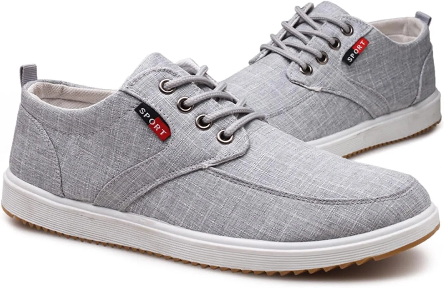 Men Shoes Fashion Canvas Shoes High Soled Men Canvas Sports Casual for Mens Go Walk 5 Qualify Sneaker