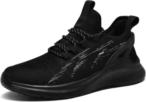 Men's Athletic Running Shoes Lightweight Mesh Jogging Walking Shoes Workout Trail Sneakers Shoes for Men
