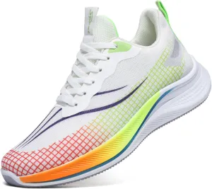Men's Athletic Running Shoes Lightweight Mesh Walking Shoes Workout Trail Sneakers Outdoor Jogging Shoes for Men